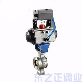 氣動V型球閥