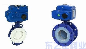電動襯氟蝶閥
